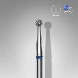 STALEKS DIAMANTOVÁ FRÉZA - "BALL" BLUE 2,5MM